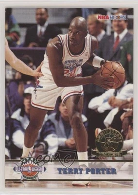 1993-94 NBA Hoops 5th Anniversary Terry Porter #278 - Image 1 of 2