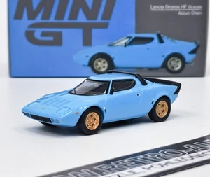 Lancia Stratos HF Stradale 1975 blau - Mini GT 1:64 - Bild 1 von 4