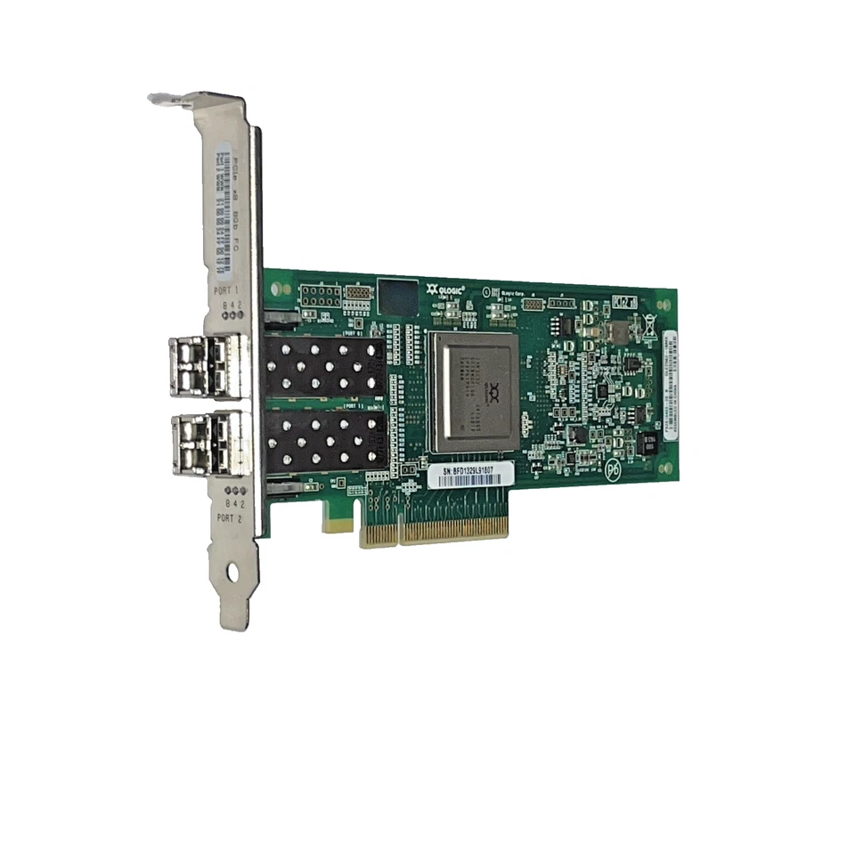 QLogic QLE2562-IBMX 00Y5629 FC Dual-Port 8 Gb PCIe x8 Network Adapter FP - Bild 1 von 4