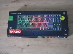 Gaming X Trust GXT Thado TKL Keyboard Tastatur PC Laptop Console UNBENUTZT - Bild 1 von 5
