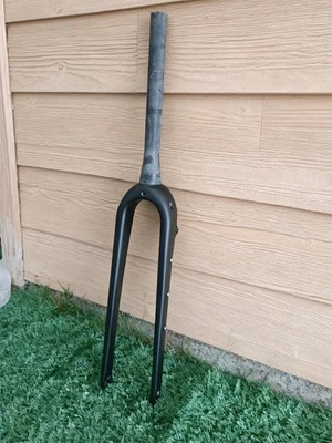 Bicicleta 700C Carbono 1 1/8 a 1 1/2 pulgadas Cónica Carretera Gravel Bicicleta QR Horquilla Disco  Foto 1 de 4