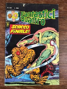 FANTASTICI QUATTRO Nr 241 (Luglio 1980) Scacco Finale Ed. CORNO - Picture 1 of 3