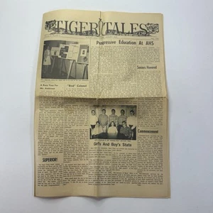 Periódico Tiger Tales Auburn Alabama High School mayo 1967 volumen 27, número 7 - Imagen 1 de 7