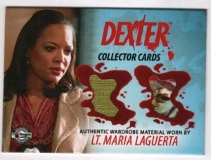 2009 Breygent Dexter Lauren Valez ~ Lt Laguerta Auth Dual Set-Worn Costume Card - Picture 1 of 2