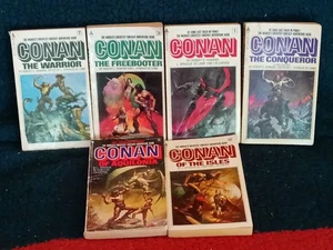 Conan der Barbar Taschenbuch Sammlung mit 6 Büchern! - Bild 1 von 2