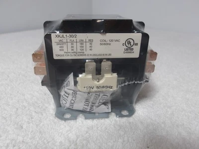 2 Pole 40 Amp 120 VAC Coil AC Motor contactor 2P 40A 120V 50/60Hz New - Image 1 of 4