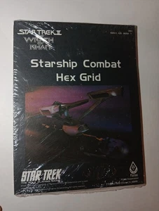 FASA Star Trek RPG Star Trek II - Starship Combat Hex Grid 1983 (NEW Sealed) - Picture 1 of 4