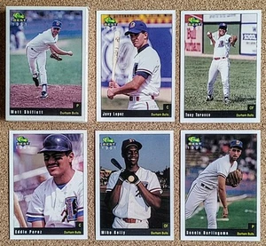 1991 Durham Bulls Sealed Set (CL./Best) Javy Lopez~Eddie Perez~Burlingame~Kelly - Picture 1 of 5