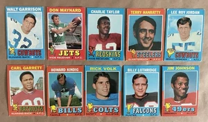 1971  TOPPS FOOTBALL 30 CARD      GARRISON/MAYNARD VG-EX - Picture 1 of 3