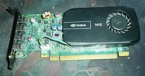 PNY Nvidia NVS 510 Quad Mini Displayport 2GB Video Card VCNVS510ATX-T - LOW PROF - Picture 1 of 1