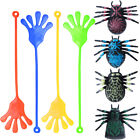 Glitter Sticky Hands & Spider Toys Set for Kids - Assorted Colors