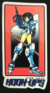 PEGATINA GANCHO UPS ESTILO VINTAGE "ROBO COP" 2 1/2 X 4 3/4" BRILLANTE  - Imagen 1 de 1