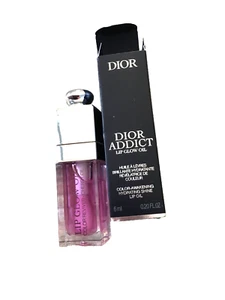 Dior Addict Limited Lip Glow Aceite Rosa Lila Allure Ganador Nuevo En Caja Auténtico - Imagen 1 de 1