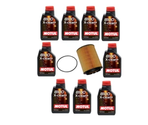 Oil Filter Kit w/ 9L Engine Oil for PORSCHE Cayenne Base (2004-2010) - Picture 1 of 1