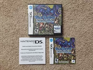Blue Dragon Awakened Shadow Nintendo DS 2010 Completo CIB Auténtico EE. UU. EN MUY BUENA CONDICIÓN NTSC - Imagen 1 de 9