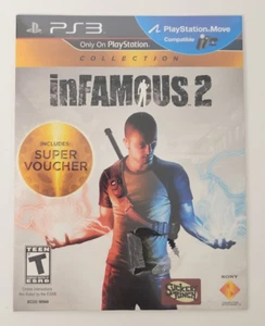 inFamous 2 PS3 Sony PlayStation Collection Papphülle NEU NFR LOCH IN FOLIE - Bild 1 von 8