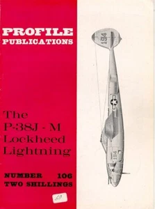 FLUGZEUGPROFIL 106 WW2 LOCKHEED P-38J P-38M LIGHTNING FG USAAF PACIF 8. AF - Bild 1 von 3
