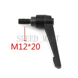 Macchinari M12 x 20 mm manopola filettata leva di bloccaggio regolabile maniglia - Foto 1 di 3