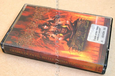 CRADLE OF FILTH BITTER SUITES TO SUCCUBI RARE UKR ORIGINAL TAPE CASSETTE METAL - Image 1 of 2