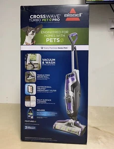 Bissell 2306 CrossWave Pet Pro Wet-Dry Vacuum Cleaner - Purple - Afbeelding 1 van 3