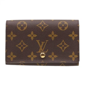 LOUIS VUITTON Portefeuille Tresor Bifold Wallet Brown Unused K2381 - Picture 1 of 10