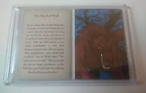 2019 UD Goodwin Champions Grimm's Fairy Tales Sketch 1/1 The Big Bad Wolf 💎💎💎 - Picture 1 of 2