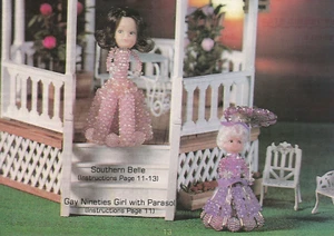 Craft Patterns Beads Gone Classic Hula Dancers Ornaments Wedding Figures M83 - Picture 1 of 10