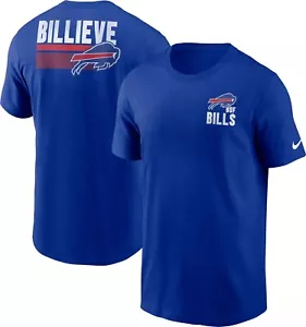 Buffalo Bills NFL Nike Blitz Back Slogan T-Shirt/Royal Blue/XL/NWT!! - Picture 1 of 3