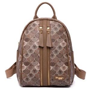 Women Backpack Bag Leather Shoulder Bag Waterproof - Picture 1 of 21