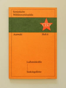 Luftstreitkräfte Seekriegsflotte Sowjetische Militärenzyklopädie Heft 6 - Bild 1 von 1
