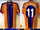 Barcelona RIVALDO Kappa Adult XL Brazil Shirt Jersey Football Soccer Vintage Top