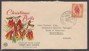 Australia Scott 326 WCS FDC - 1960 Definitive Issue - Foto 1 di 1