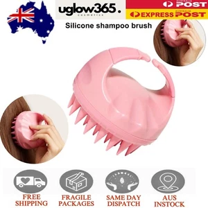 Hair Brusher Soft Silicone Scalp Exfoliating & Relaxing - Picture 1 of 10