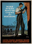 Make Every Minute Count Us Shipping Board Ww Poster 16X20