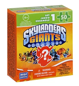 10-Pack MYSTERY Mini Puzzle mit Skylander-Figuren für Kinder-Partys/Geburtstag - Bild 1 von 2