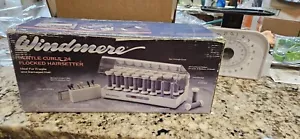 WINDMERE Hot Rollers Gentle Curls 24 VELVET FLOCKED CURLERS CLIPS Box Hairsetter - Picture 1 of 12
