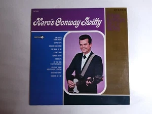4 LP LOT! Of CONWAY TWITTY - HERE'S CONWAY TWITTY-NEXT IN LINE-15 YEARS AGO - Picture 1 of 8