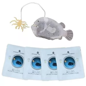 Ocean teabag footballfish anglerfish Earl Grey Tea Bags 4pk japan - Picture 1 of 4