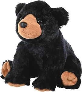 Oso Negro Extra Suave Peluche Animal Juguete Regalo 12 pulgadas - Imagen 1 de 3