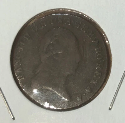 Moneda de 1 crucero Austria 1800 C Francisco II - KM#2111 Foto 1 de 4