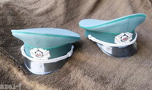 Gr.54,55,56,57,58 Original DDR Volkspolizei VOPO Offizier Schirmmütze Mütze VP - Picture 1 of 4