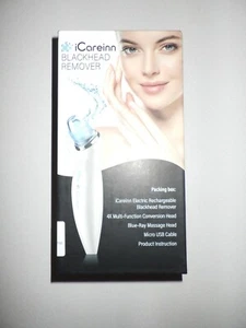Blackhead Remover Rechargeable Pore Vacuum Suction Comedone Extractor - Picture 1 of 1