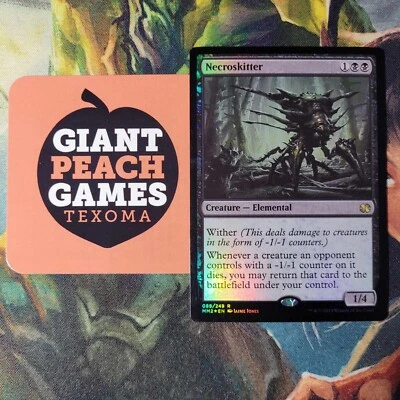 FOIL Necroskitter - NM/EX Modern Masters 2015 (MM2) Magic MTG EDH - Image 1 of 3