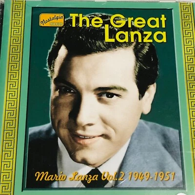 The Great Lanza Mario Lanza Vol.2 CD - Image 1 of 4