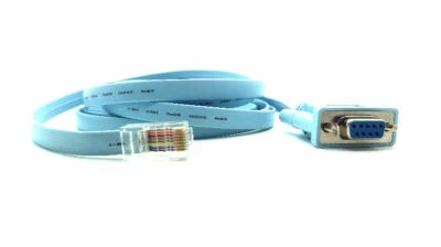 cisco Console Cable RJ45 to DB9 1.80 METER (6FT)  PN: 72-3383-01 - Image 1 of 4
