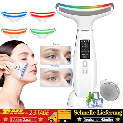 MARKENLOS EMS Gua Sha elektrisch Gesichtsmassagegerät Face Massager Facelift Anti Aging