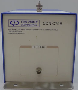 Com-Power CDN C75E Coupling Decoupling Network 150 kHz-230 MHz - Picture 1 of 6