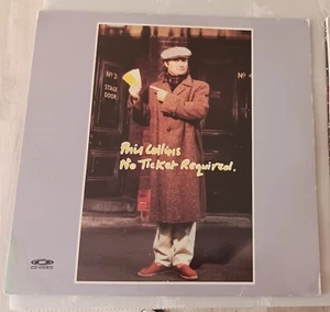 Phil Collins – No Ticket Required Laser Disc, LD. - Photo 1/1