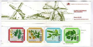 Azores Booklet sc#328a (1981) Regional Flowers 1st Group OG MNH** - Picture 1 of 1