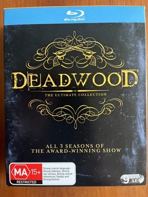 DEADWOOD Season 1-3 Ultimate Collection BLU-RAY complete series - Image 1 of 3